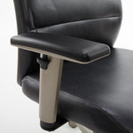 La-Z-Boy Baylor Ergonomic Faux Leather Swivel Executive Chair, Black (CHR10085B)