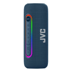 JVC True Wireless Portable Bluetooth Speaker, Water Resistant, Blue (SP-PA5BT)