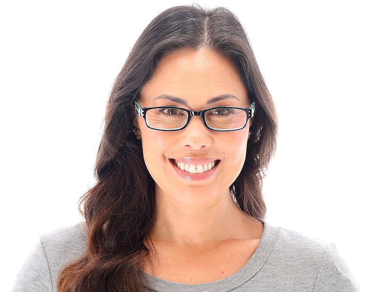SAV Victoria Klein +2.75 Strength Fashion Reading Glasses, Blue (E9076)
