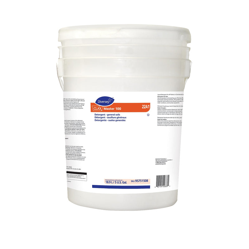 Diversey Clax Master 100 Solvent Enhanced Detergent, 5 Gallon (95751508)