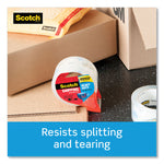 3850 Heavy-Duty Packaging Tape With Dispenser, 3" Core, 1.88" X 54.6 Yds, Clear, 1/roll