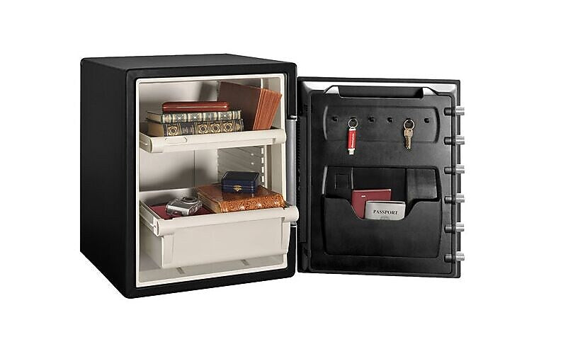 SentrySafe Black 1 Hour Fire and Water Safe with Combination Lock, 2 Cu. Ft. (SENSFW205CWB)