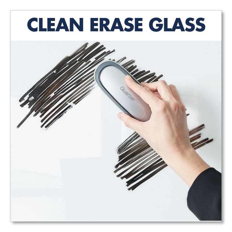 Brilliance Glass Dry-Erase Boards, 96" x 48", White Surface