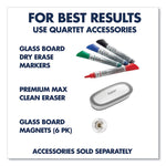 Brilliance Glass Dry-Erase Boards, 96" x 48", White Surface