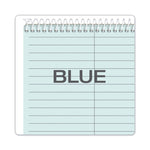 Prism Steno Pads, Gregg Rule, Blue Cover, 80 Blue 6 X 9 Sheets, 4/pack