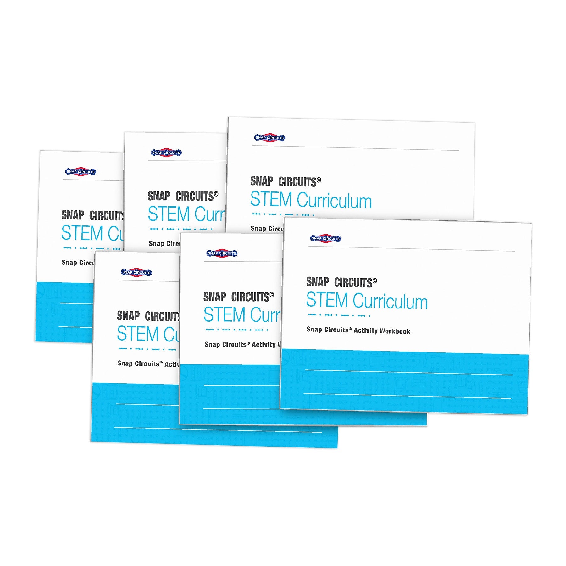 Elenco Snap Circuits Student Manual for STEM Classroom Activity Kit, 6/Pack (EE-SCSCWP6)