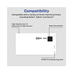 Multipurpose Thermal Labels, 2.13 X 4, White, 140/roll