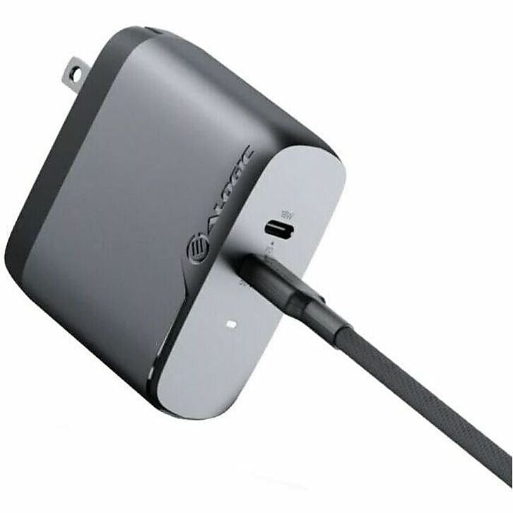 Alogic 2 Port 6W GaN Charger + USB-C Cable (WCG2X68SGR-US)