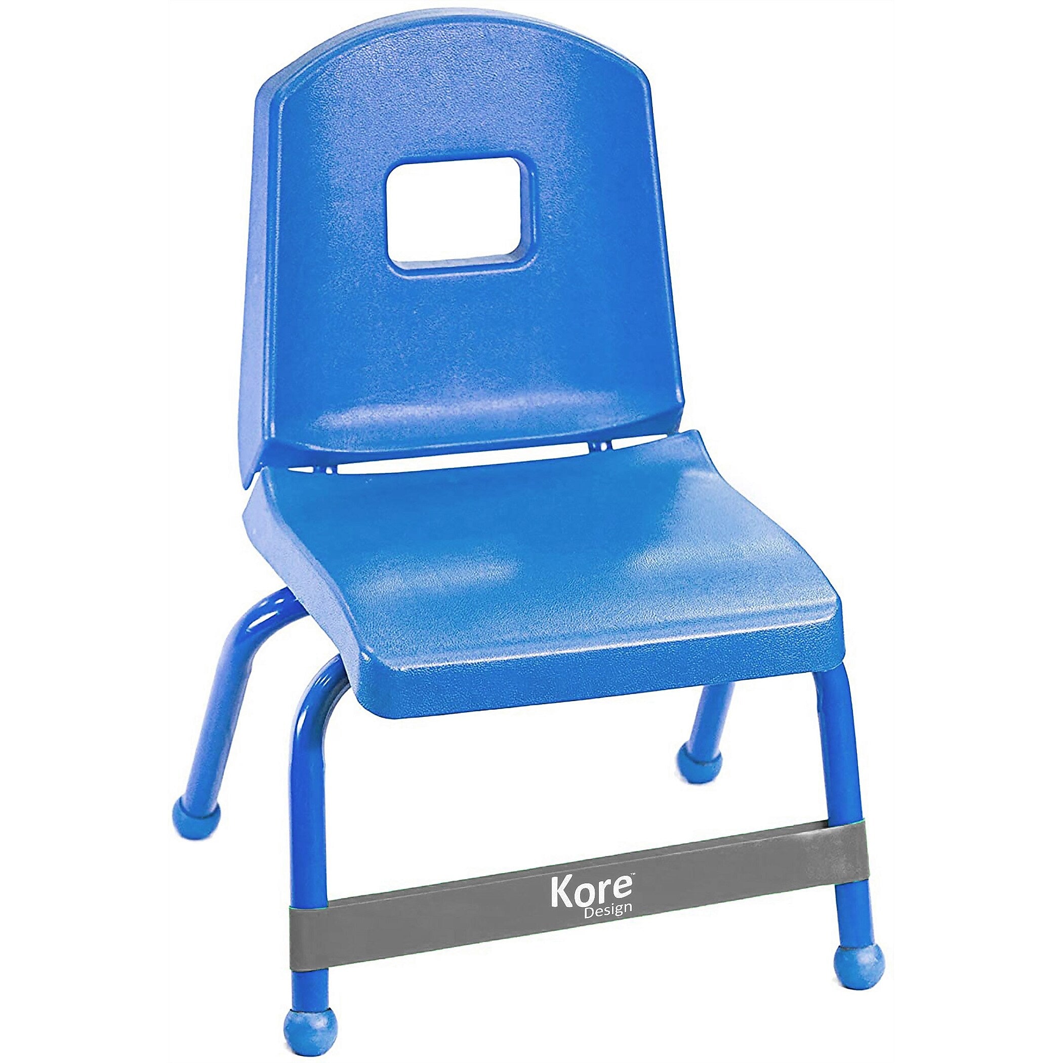 Kore Design Chair Fidget Latex Kick Bands, Grey, 10/Pack (KD-KB1006)