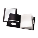 Reportpro 10-Pocket Project Organizer, 8.5 X 11, Clear/black