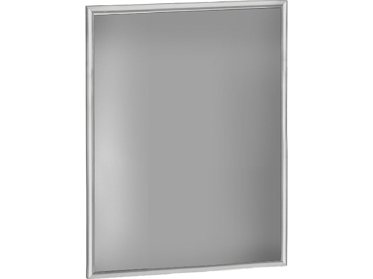Azar Poster Holder, 24" x 30", Wall Mounted, Silver, Aluminum (300233-SLV)