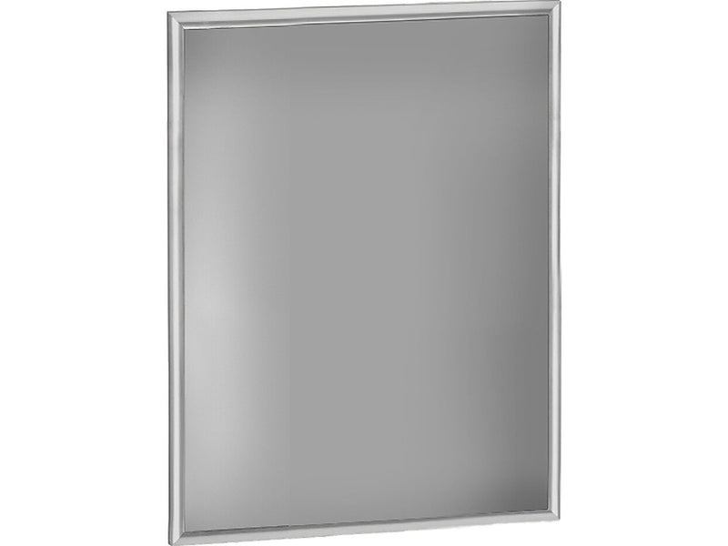 Azar Poster Holder, 24" x 30", Wall Mounted, Silver, Aluminum (300233-SLV)