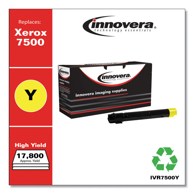 Remanufactured Yellow High-Yield Toner, Replacement for 106R01438, 17,800 Page-Yield