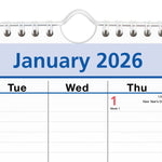 2026 AT-A-GLANCE QuickNotes 12" x 17" Monthly Wall Calendar (PM52-28-26)