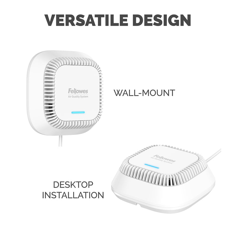 Fellowes Array Signal Smart Air Quality Monitor, White (5885401)