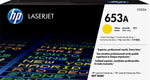 HP 653A Yellow Standard Yield Toner Cartridge, Prints Up to 16,500 Pages (CF322A)