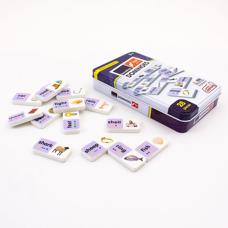 Junior Learning Decoding Match & Learn Dominoes, 2/Bundle (JRL670-2)