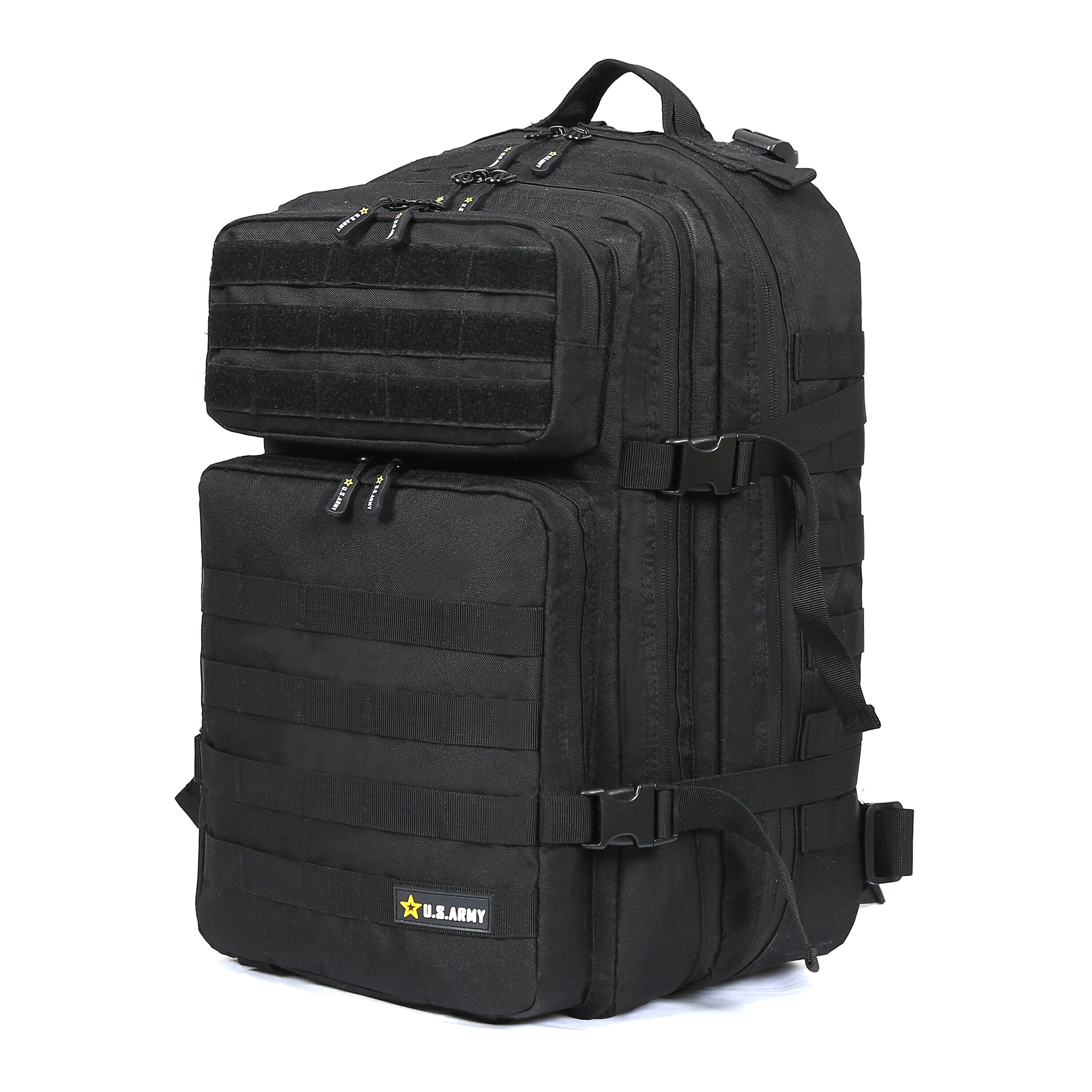 U.S. Army ASSAULT Tactical Laptop Backpack, X-Large, Black (USBASS20BLK)