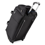 Skyway Luggage Sigma 7.0 28" Polyester Telescoping Travel Duffel with Wheels, Black (177-28-001-RDF)