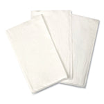 GEN Dinner Napkins, 2-Ply, 14.50"W x 16.50"D, White, 3000/Carton (GEN15X17DINW)