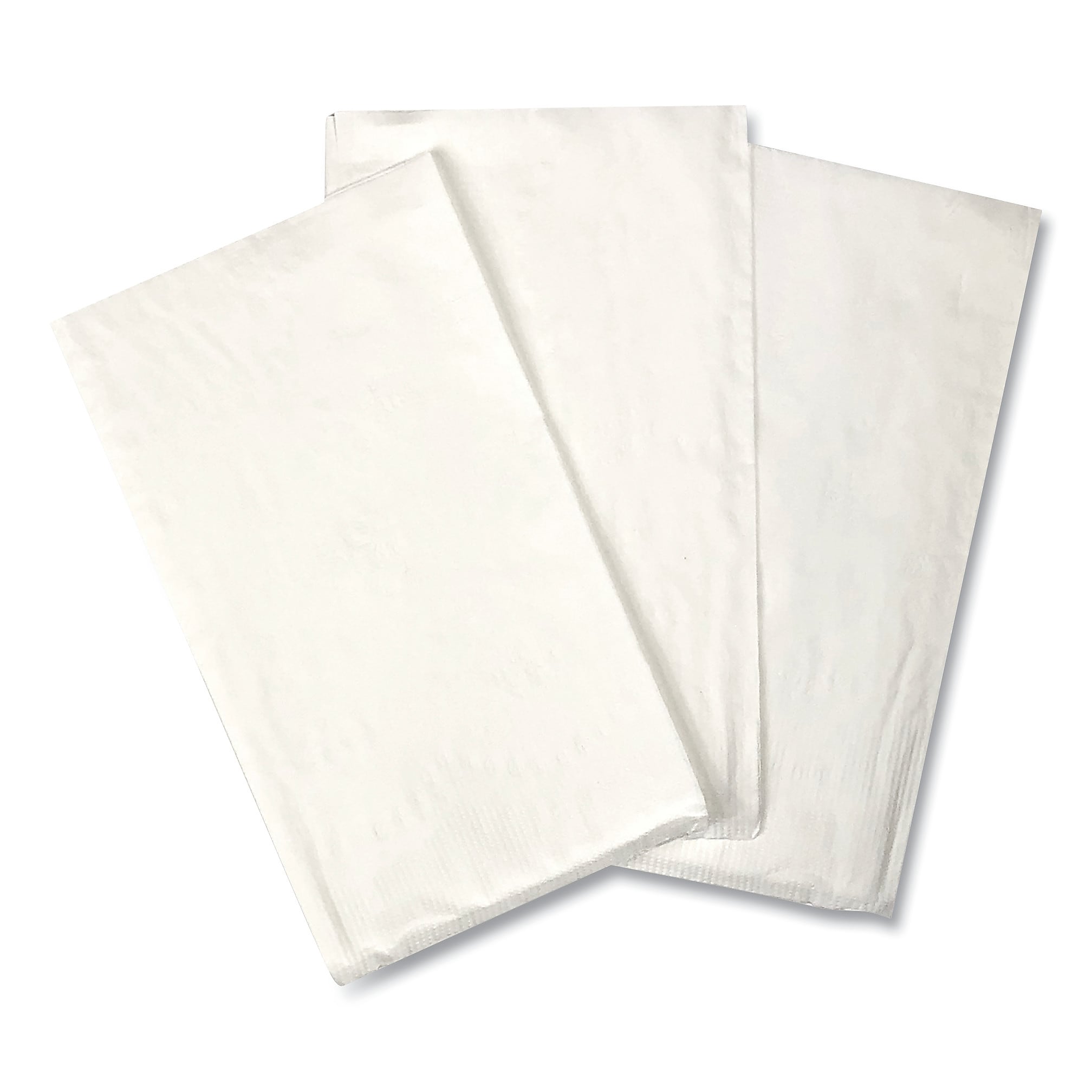 GEN Dinner Napkins, 2-Ply, 14.50"W x 16.50"D, White, 3000/Carton (GEN15X17DINW)