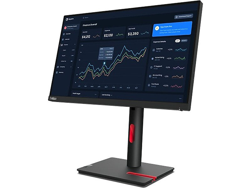 Lenovo ThinkVision T22i-30 21.5" WLED Monitor, Black (63B0MAT6US)