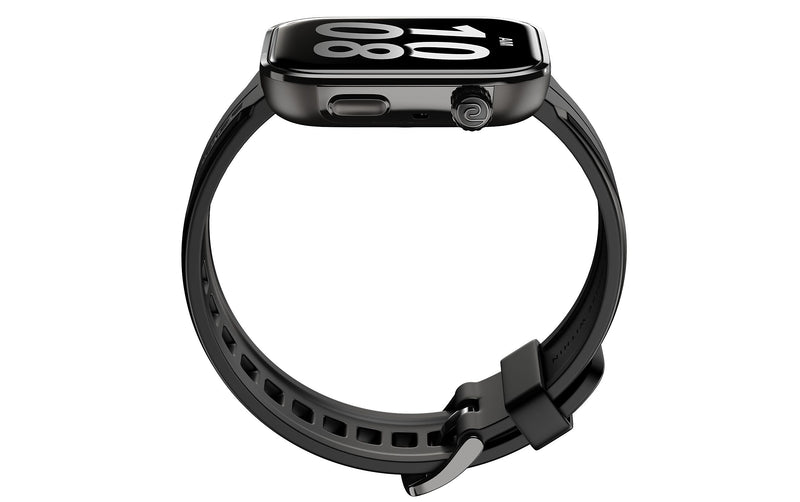 Noise Pro 6 Max Smartwatch with intelligent AI, Black (NBXP010BL)