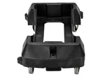 Alpine Industries Rectangular Trash Can Dolly, 200 lb. Weight Capacity, Black, 2/Pack (ALP477-DOLLY-2PK)