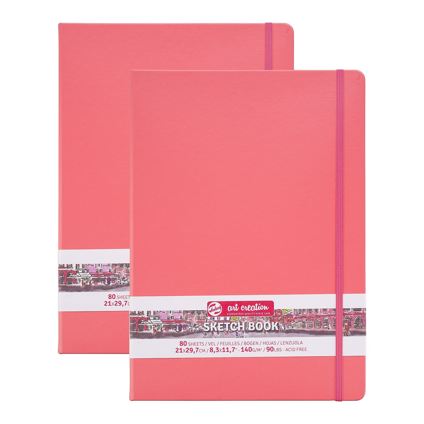 Talens Art Creation 8.3" x 11.7" Sketch Book, 80 Sheets/Book, 2/Bundle (TLN9314313M-2)