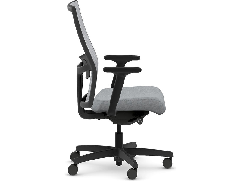 HON Ignition 2.0 Fabric/Mesh Swivel Task Chair, Cloud/Black (HIWMMKD.Y2.A.H.IF.HAML18.BL.SB.T)