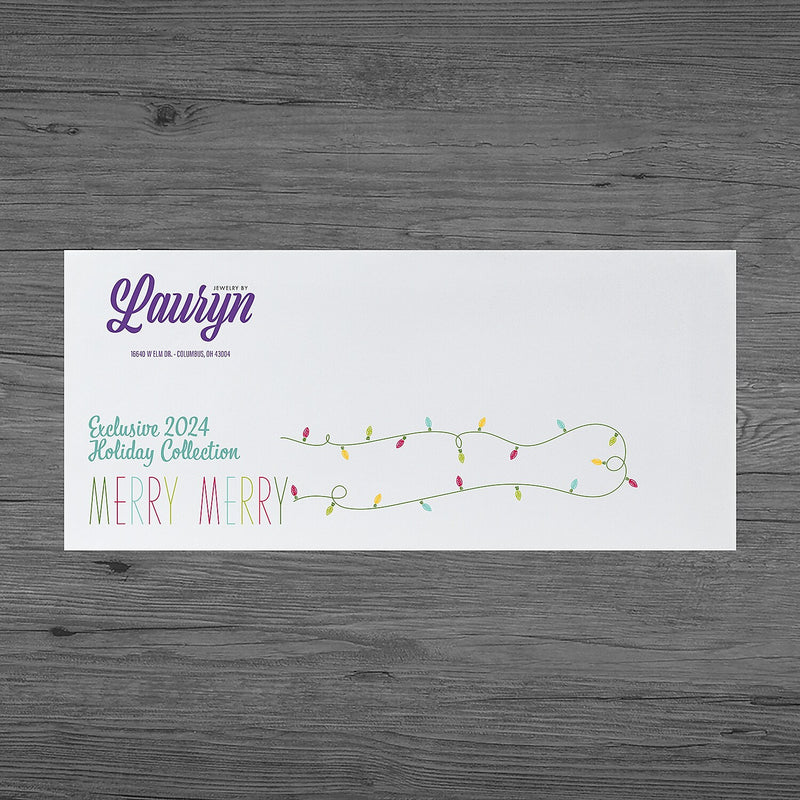 #10 Stationery Envelope, Full Color, Standard Stock, 500