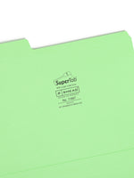 Smead SuperTab File Folders, 1-Tab, Letter Size, Assorted, 24/Pack (11957)