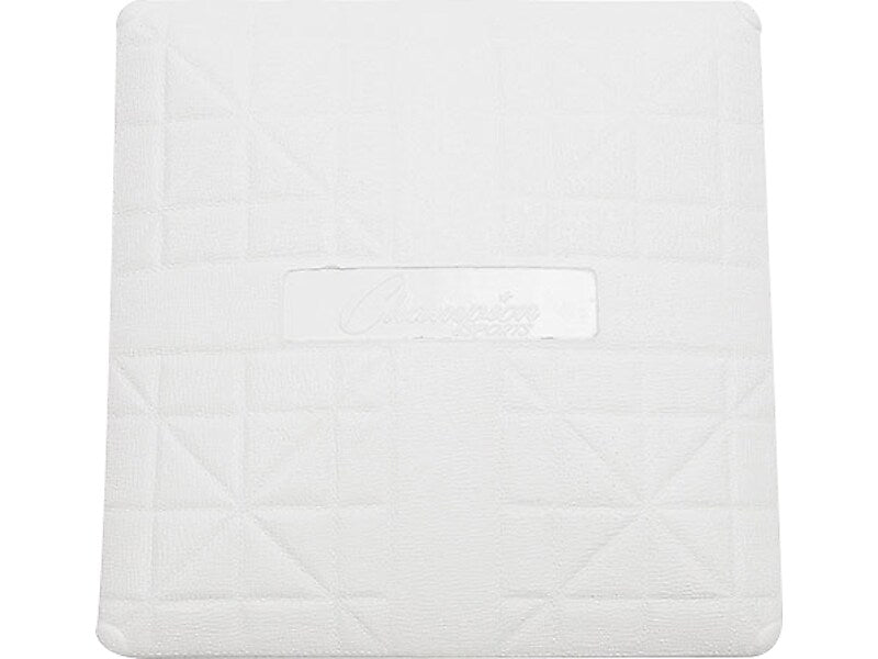 Champion Sports Hollywood Pro Baseball Anchored Base Set, White (M500)