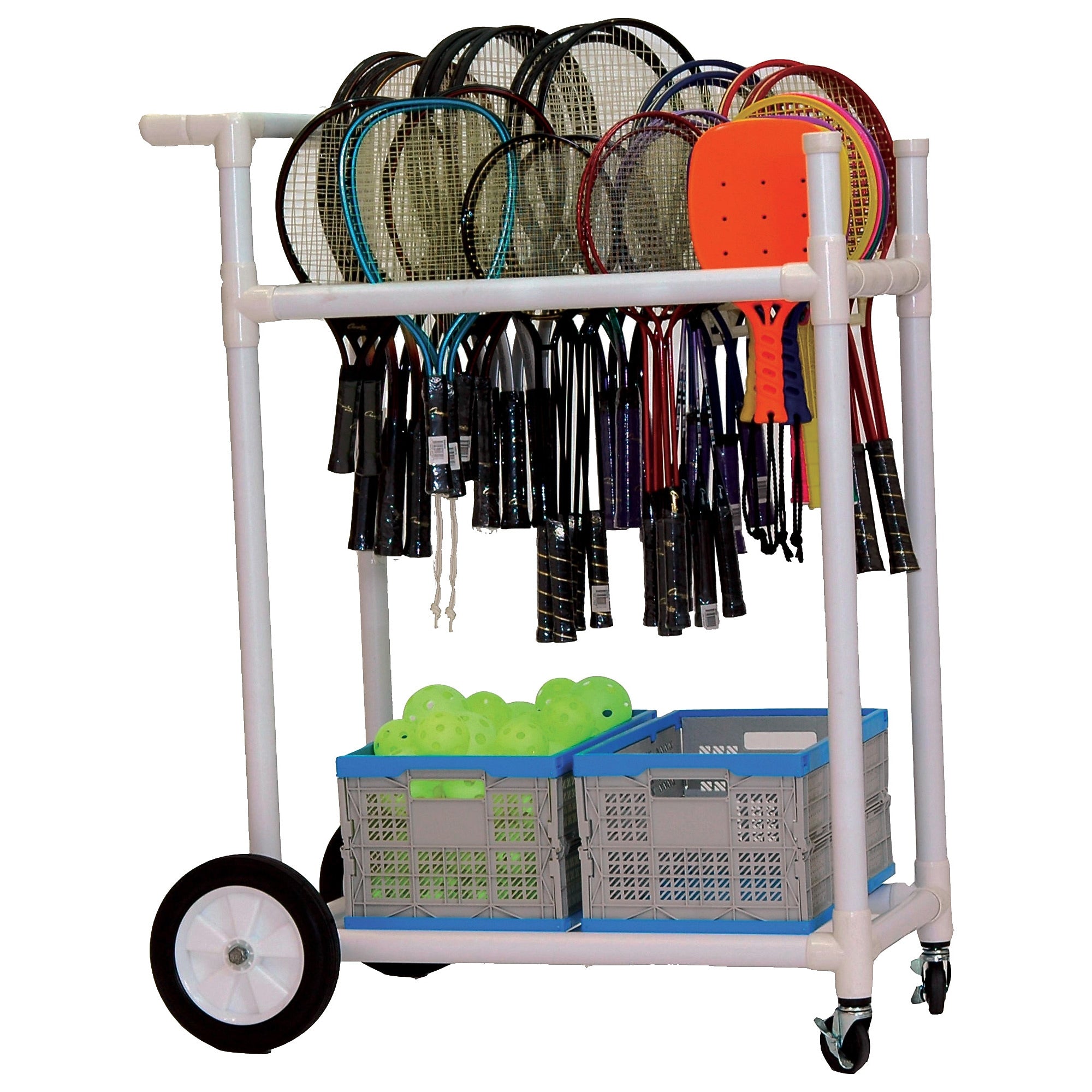Champion Sports All Terrain ABS Racket Cart
