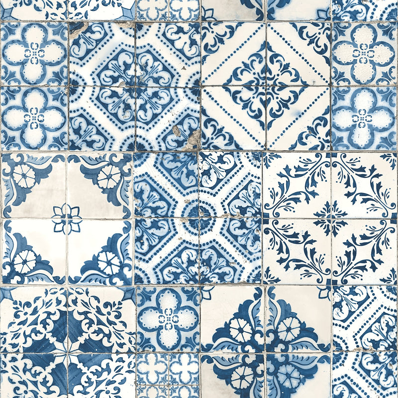 York Wallcoverings Mediterranean Tile Peel and Stick Wallpaper (RMK11083WP)