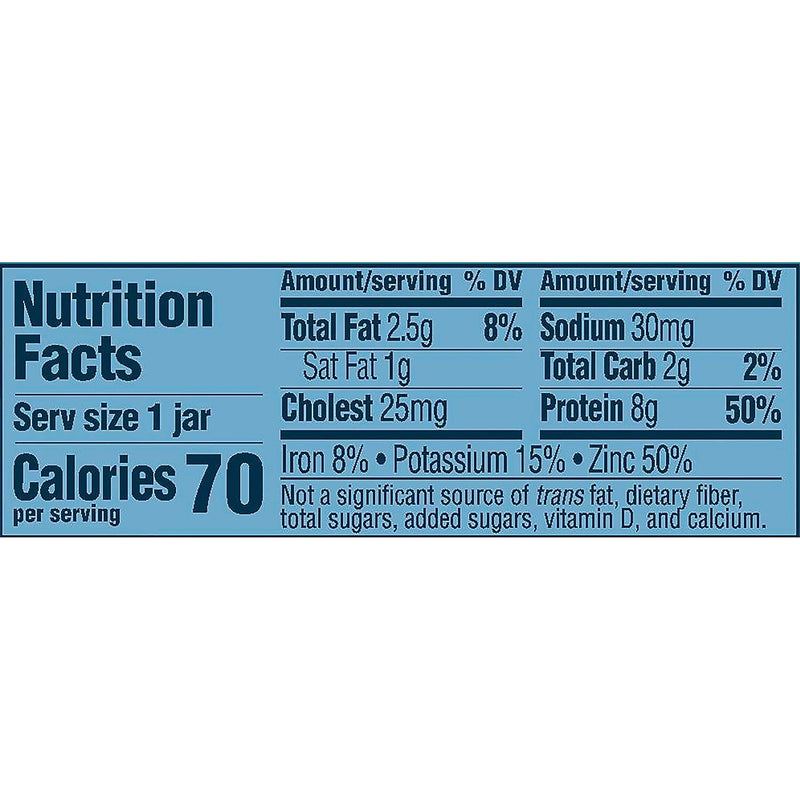 Gerber Beef And Gravy Puree Baby Food Jar, 2.5 oz., 10/Pack (220-02582)