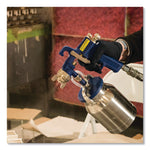 X3 by AMMEX Industrial Nitrile Gloves, Powder-Free, 3 mil, Small, Black, 100/Box, 10 Boxes/Carton