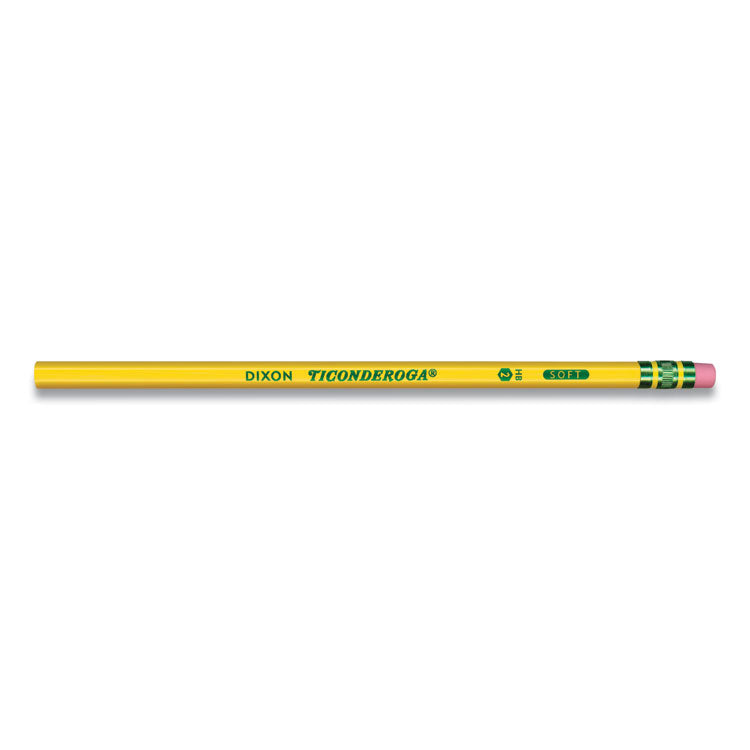 PENCILS, HB (#2), BLACK LEAD, YELLOW BARREL, 24/PACK