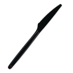Cutlery for Cutlerease Dispensing System, Mediumweight Knife, Plastic, Black, 960/Box