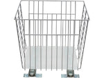 Household Essentials Glidez Steel Fruit Basket Organizer, Silver (25317-1)