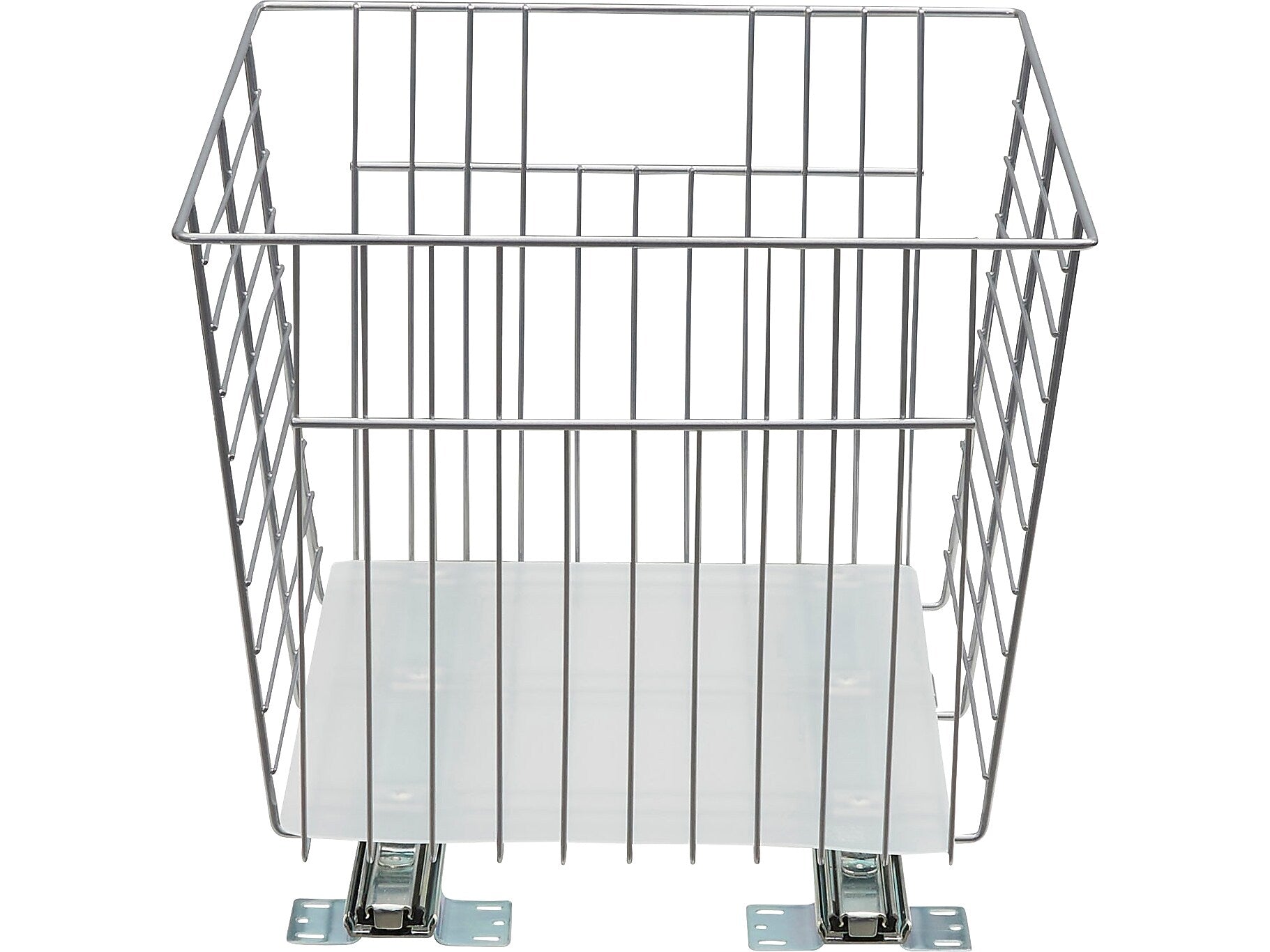 Household Essentials Glidez Steel Fruit Basket Organizer, Silver (25317-1)