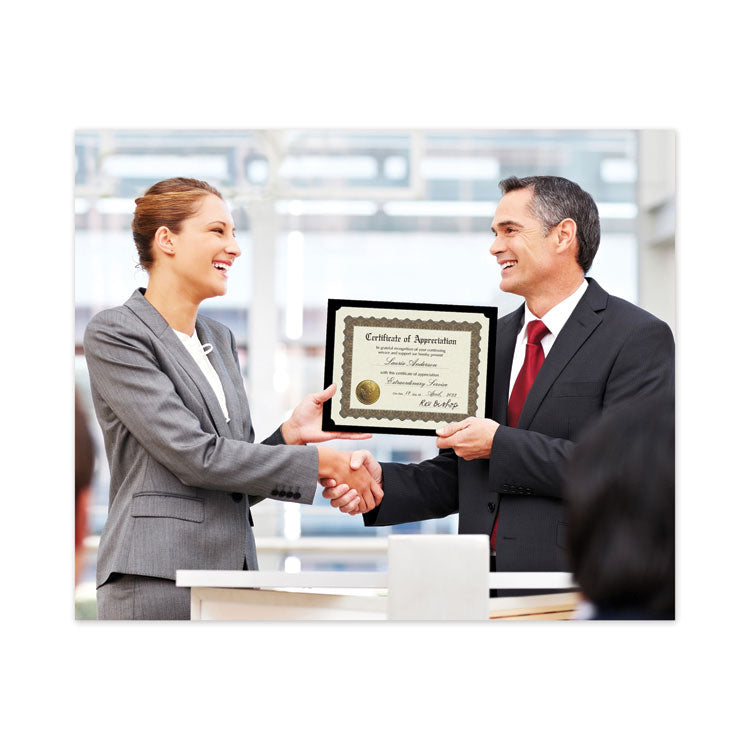 Ready-To-Use Certificates, Appreciation, 11 X 8.5, Ivory/brown/gold Colors With Brown Border, 6/pack