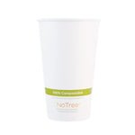 Notree Paper Hot Cups, 20 Oz, Natural, 1,000/carton