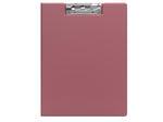 Davis Group Premium Polypropylene Clipboard, Letter Size, Burgundy, 10/Pack (4511-08-10)