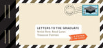 Chronicle Books Letters to the Graduate Guided Journal, 8" x 3.875", 12 Pages