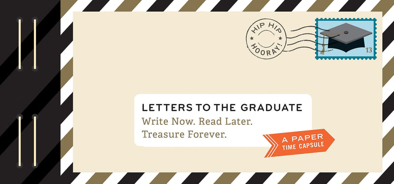 Chronicle Books Letters to the Graduate Guided Journal, 8" x 3.875", 12 Pages