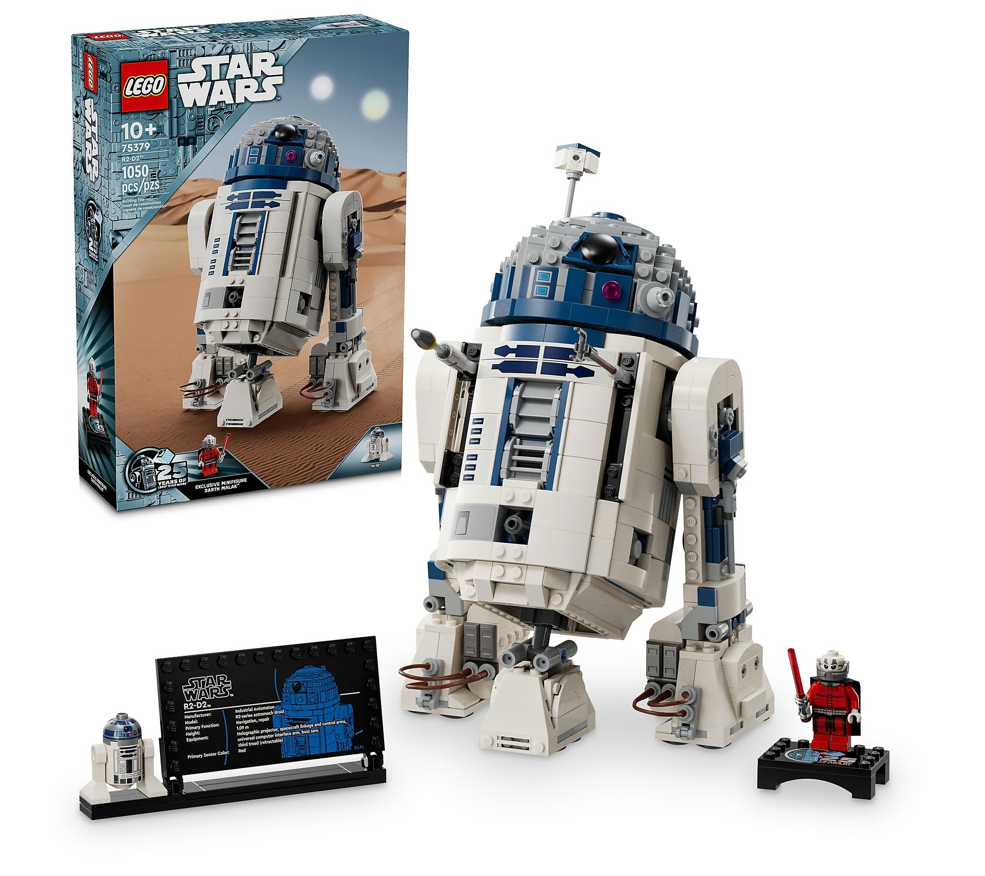 LEGO Star Wars R2-D2, 1050 Pieces (75379)
