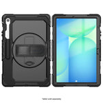 SaharaCase Raider Series Defense Case for Galaxy Tab S10 FE+, Black (TB00474)