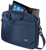 Case Logic Advantage Polyester Attache, Laptop Compatible, Dark Blue (3203987)