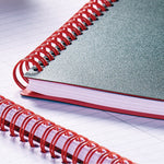 Black N' Red 1-Subject Professional Notebooks, 8.5" x 11", Wide Ruled, 70 Sheets, Black (K66652)